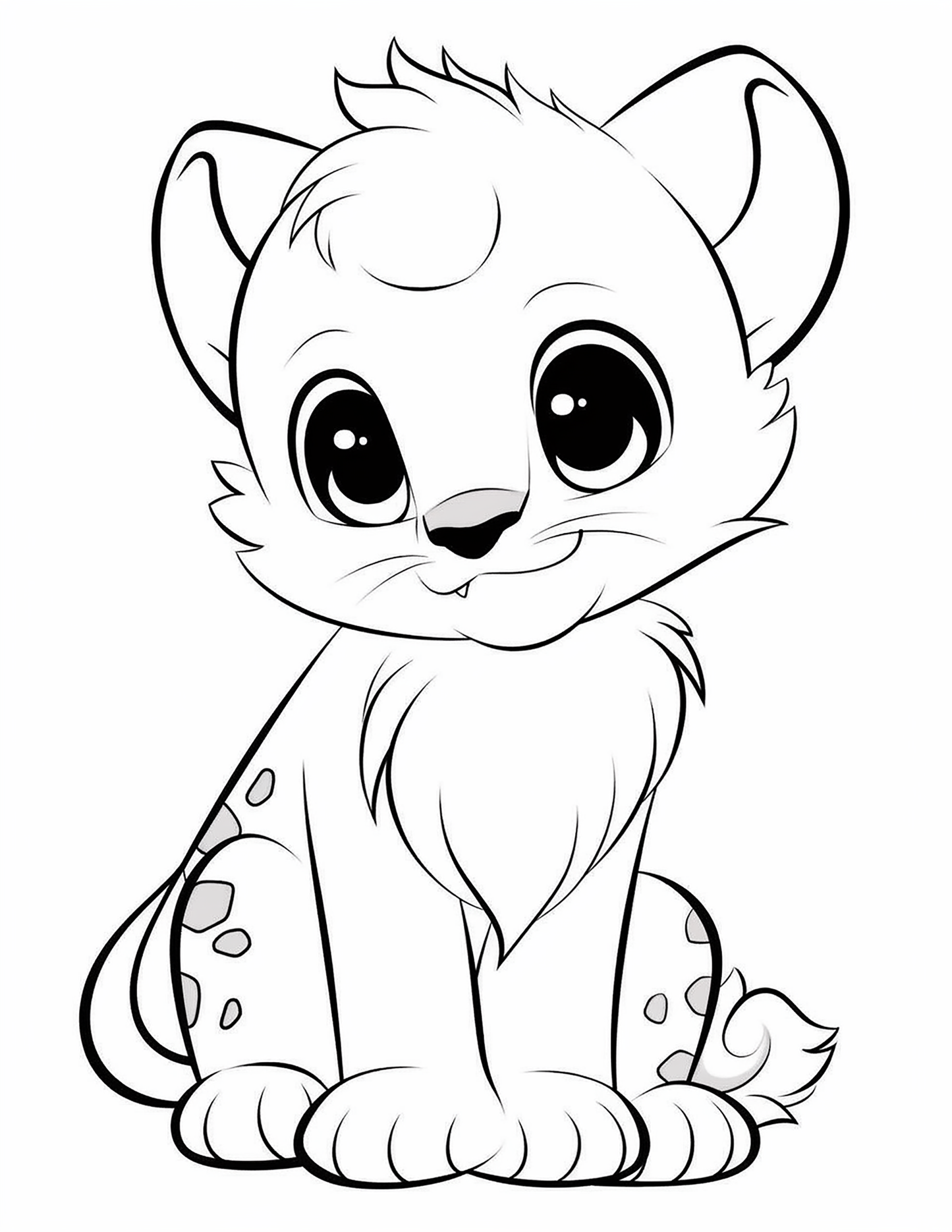 120 Wild Animals Coloring Pages for Kids