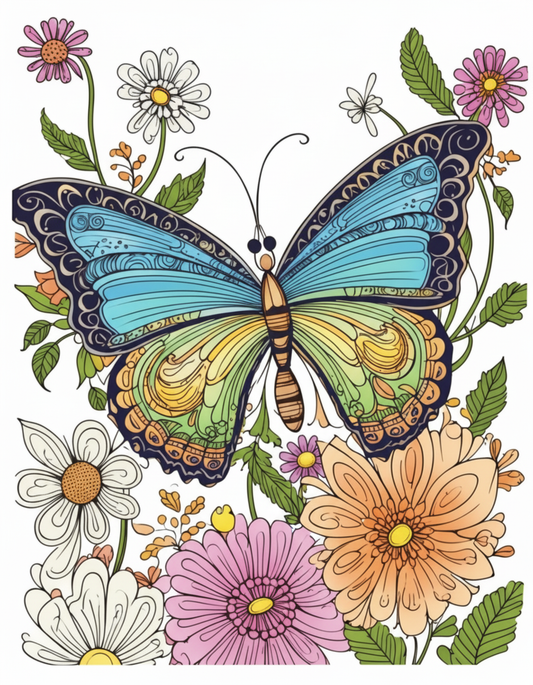 50 Butterfly Pages