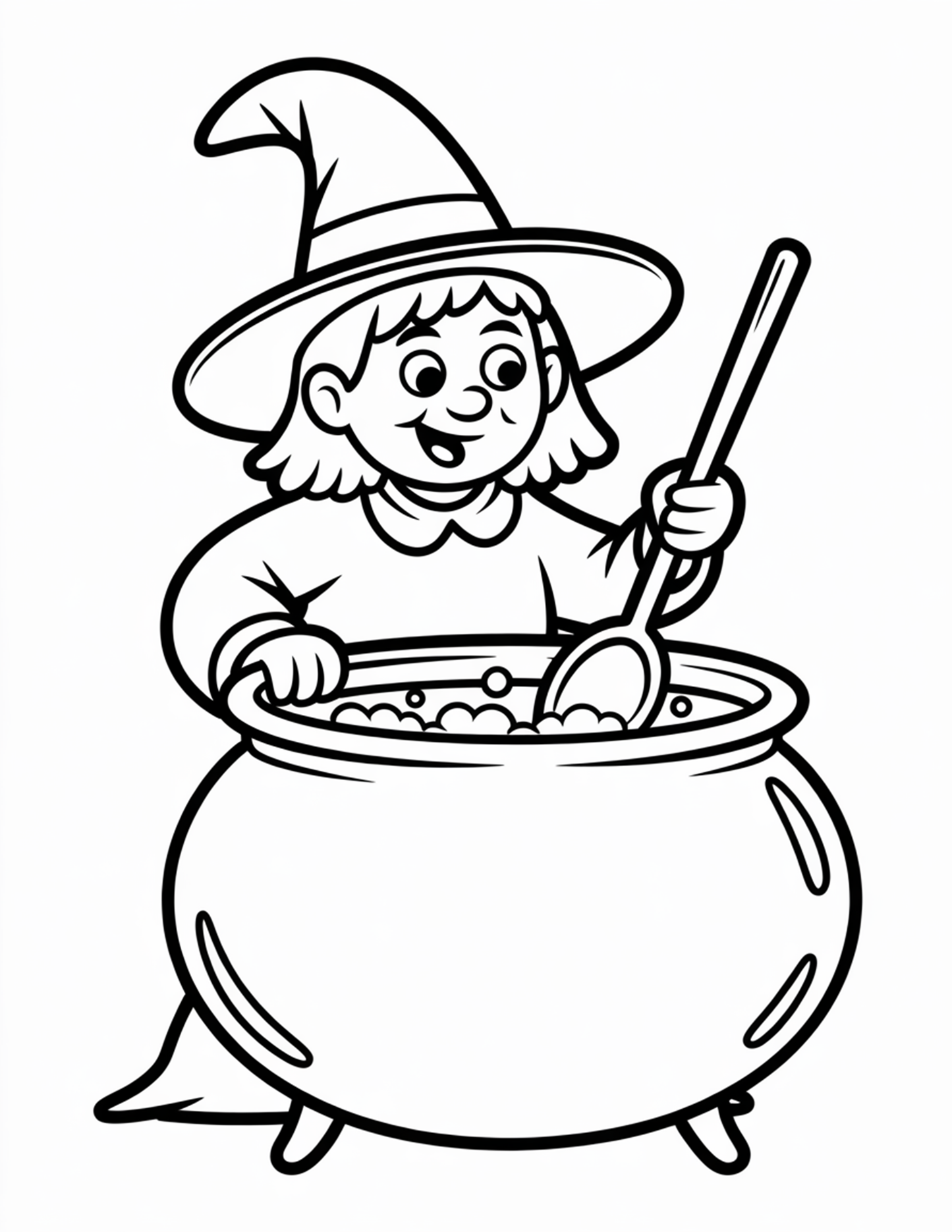 Jumbo Halloween Coloring Pages for Kids